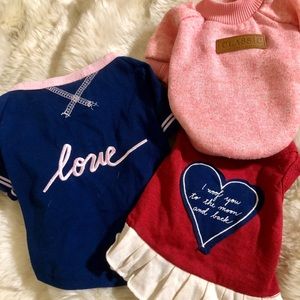 BUNDLE Puppy shirt and sweater